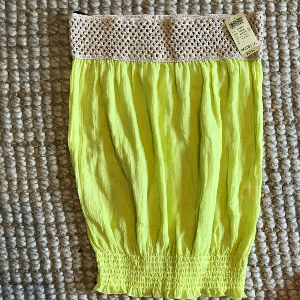 BEST OFFER WINS THIS ARDEN B. VINTAGE TUBE TOP